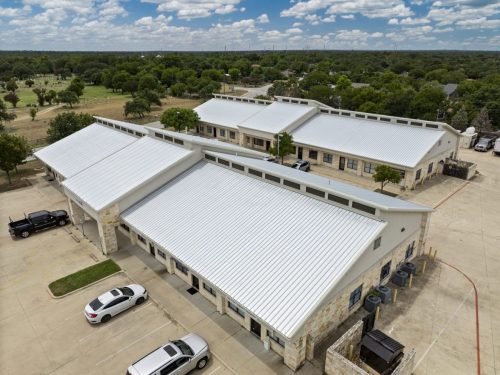 Sam Bass Road Commercial Roofing Project Round Rock, TX